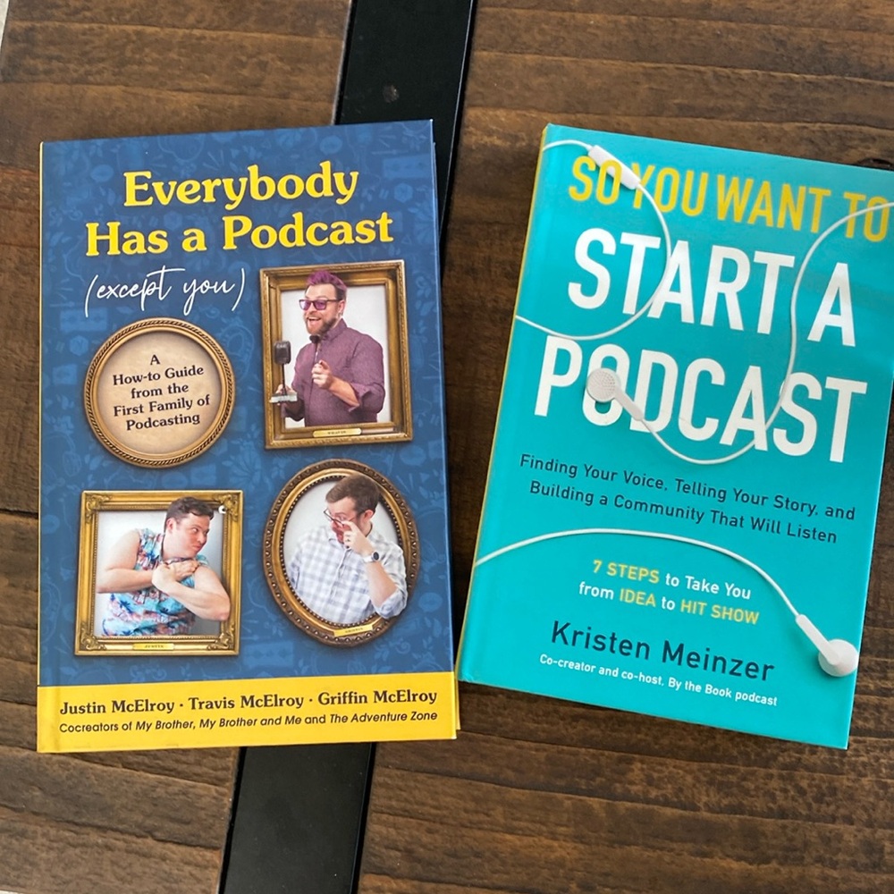 Podcasting “how to” books - set of 2